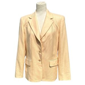 ESCADA Piacenza Made CASHMERE/SILK BLEND BLAZER JACKET Size 38